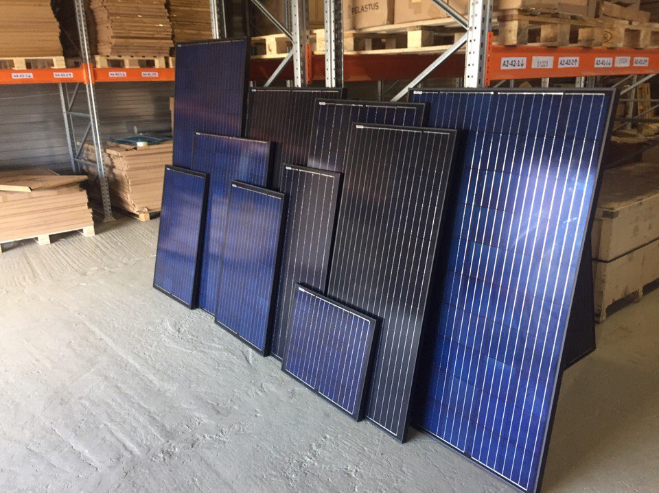 Солнечные панели - производство, хранение